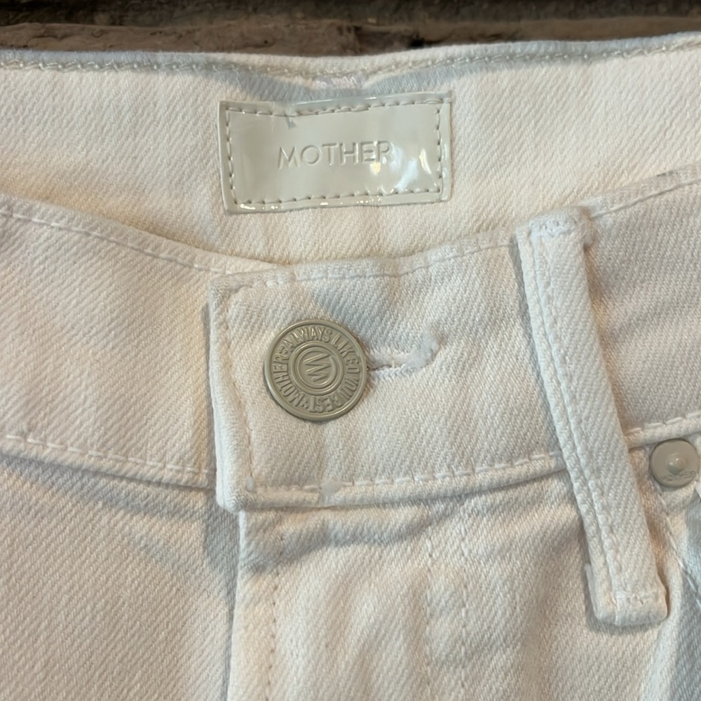 NWT MOTHER The Rascal Crop Fray! - Picture 7 of 11